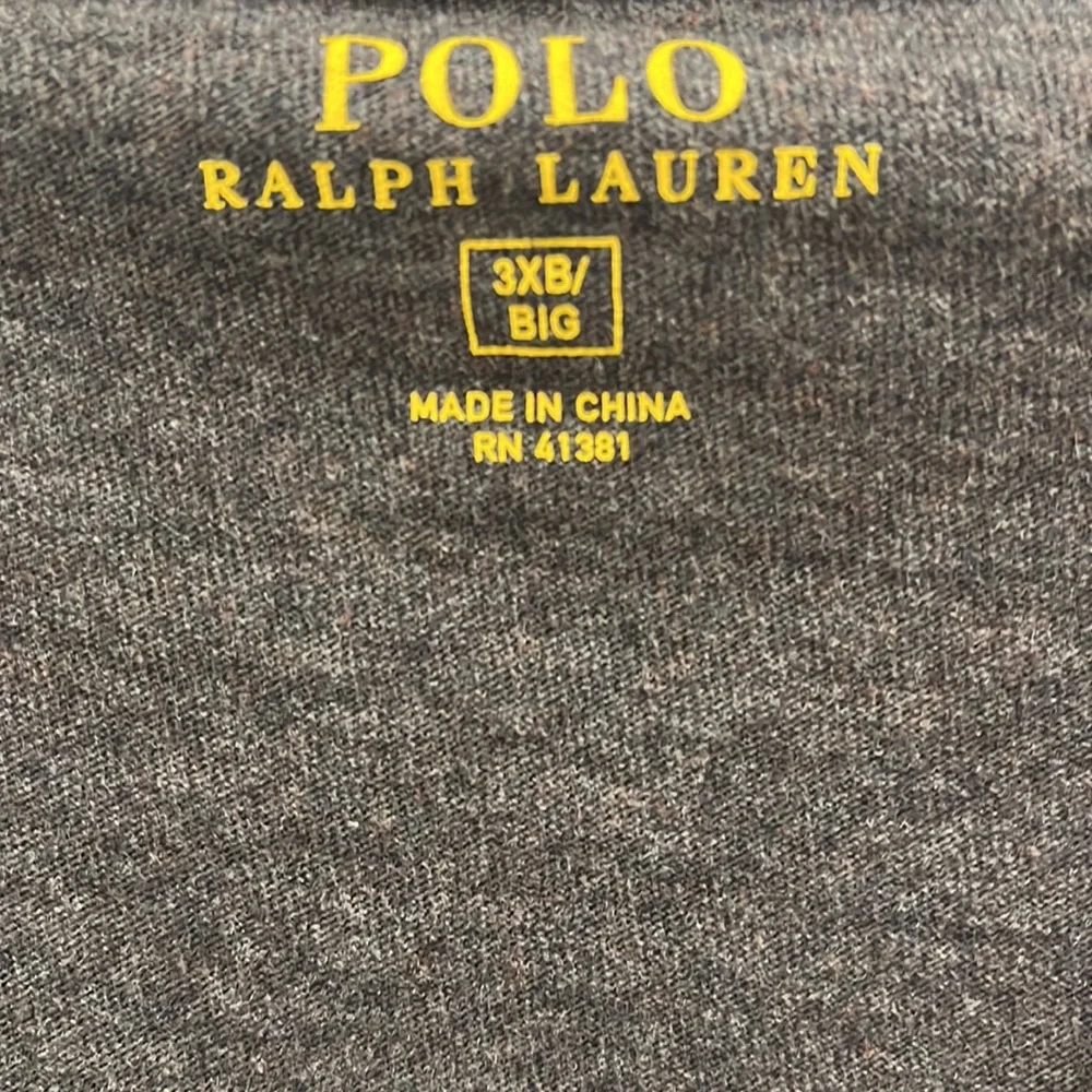 Polo Ralph Lauren gray shirt